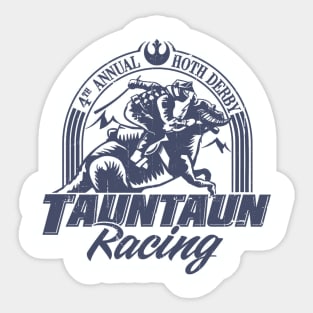 Tauntaun Derby Racing Sticker